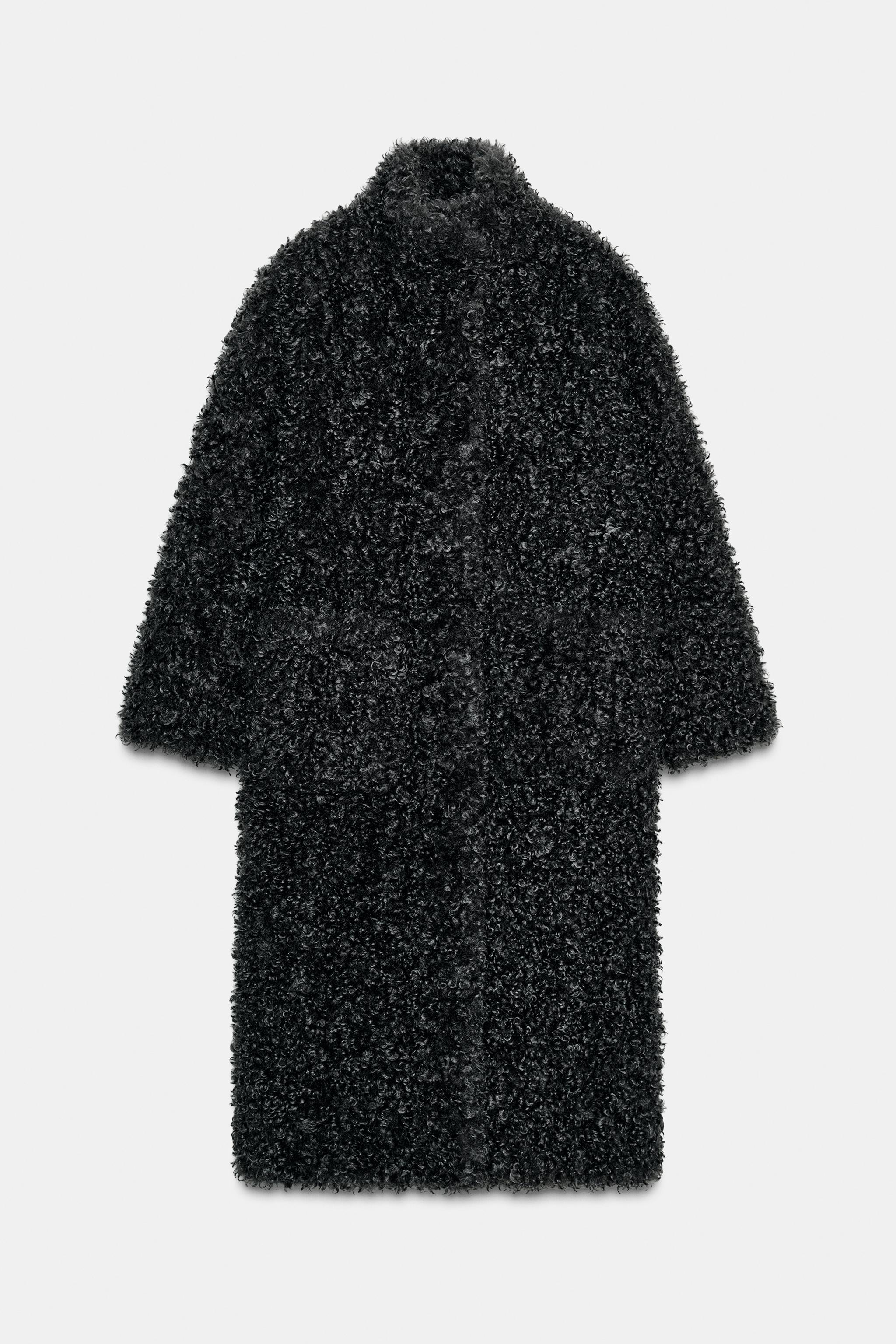 LONG FLEECE COAT ZW COLLECTION